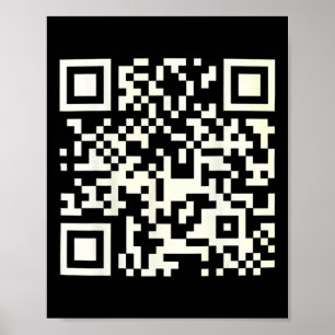 Póster Funny presidente de Qr Trump 4547 Tee Trump