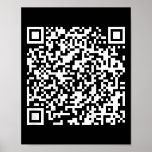 Póster Funny presidente de Qr Trump 4547 Tee Trump