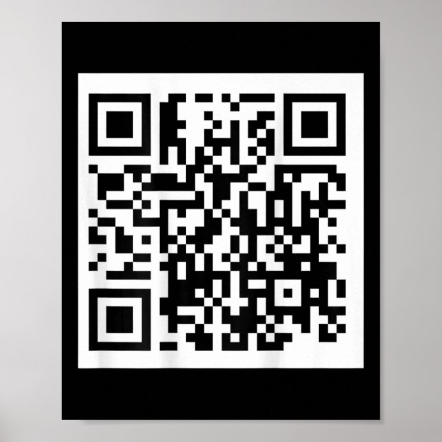 Póster Funny presidente de Qr Trump 4547 Tee Trump (Frente)