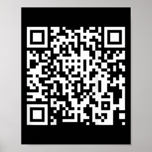 Póster Funny presidente de Qr Trump 4547 Tee Trump