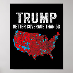 Póster Funny Qr presidente Trump 4547 (en broma) Trump Da