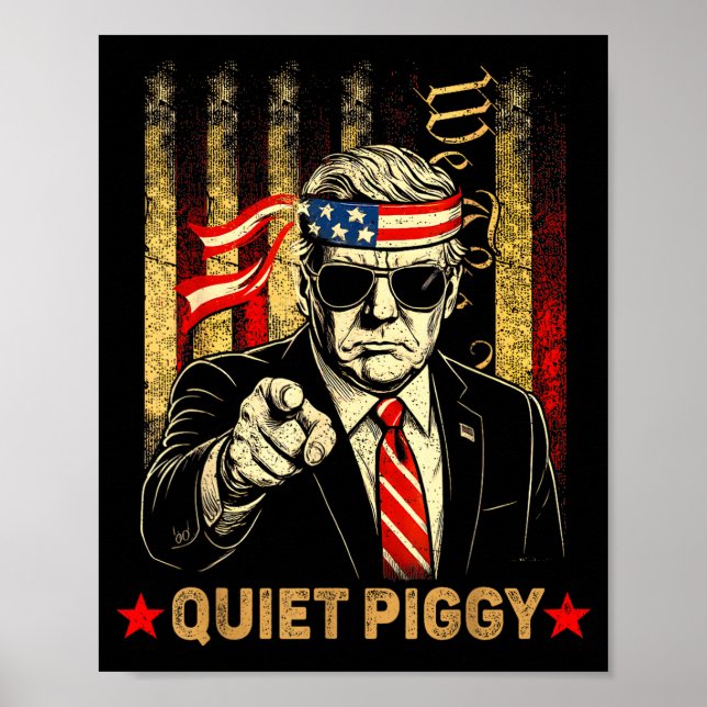 Póster Funny Quiet Ggy  (Frente)