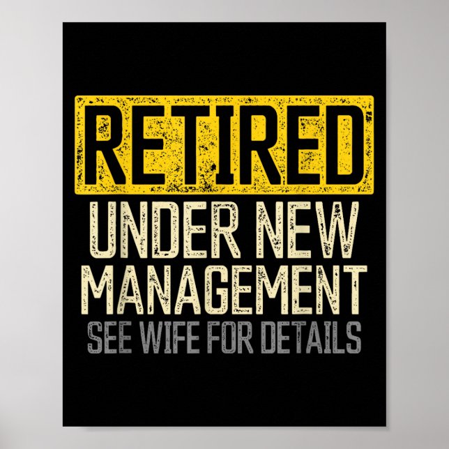 Póster Funny Retirement Shirts For Men Retirement Funny R (Frente)