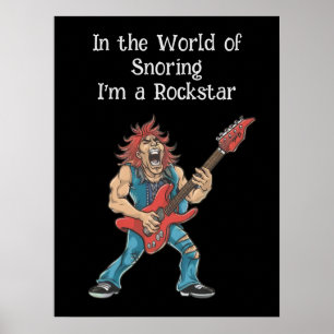 Póster Funny Rockstar
