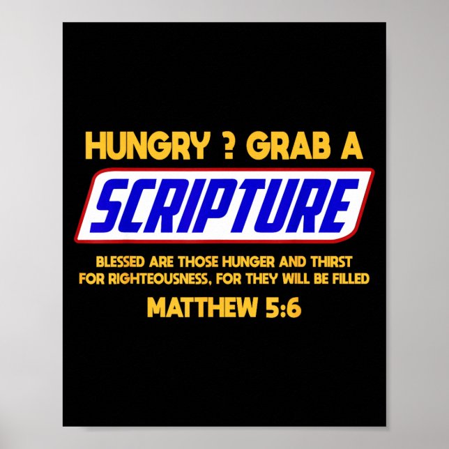 Póster Funny Scripture , Bible Verse, Famous Scriptures,  (Frente)