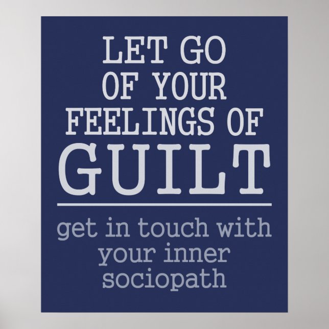 Póster Funny Self-Knowledge poster (Frente)