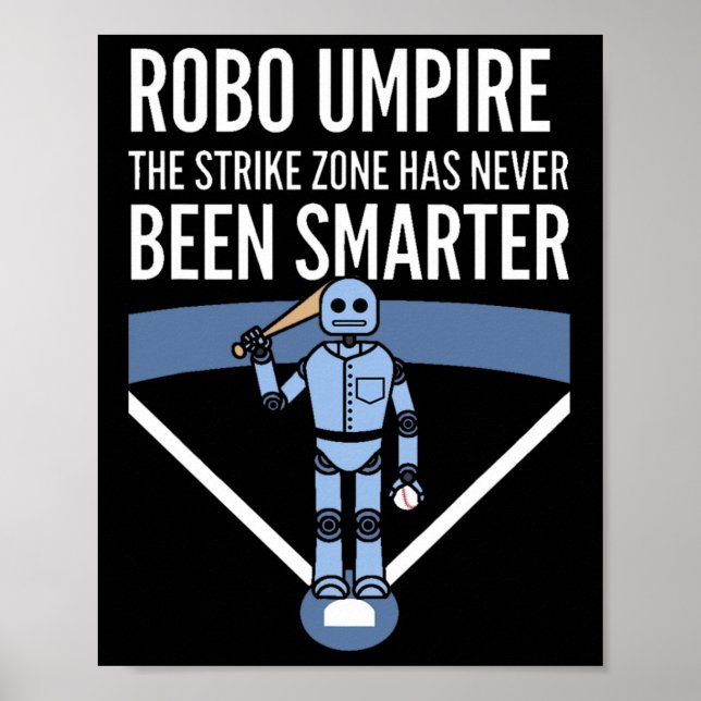 Póster Funny Sell Robo Robot Umpire (Frente)