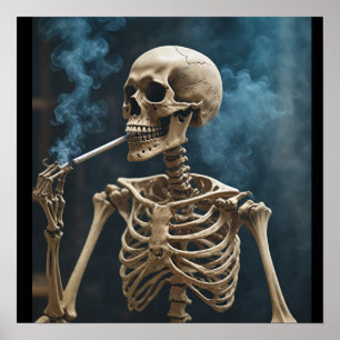 Póster Funny Skeleton poster