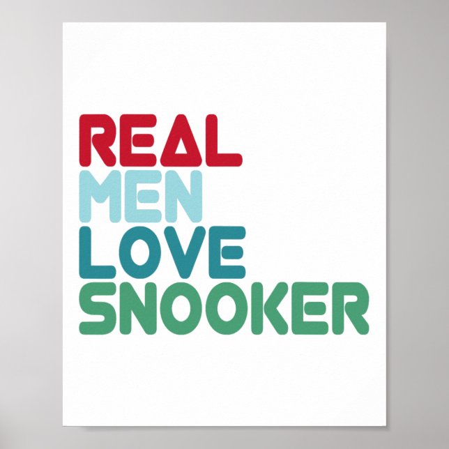 Póster Funny Snooker Saying Pool Billiards Snooker Player (Frente)