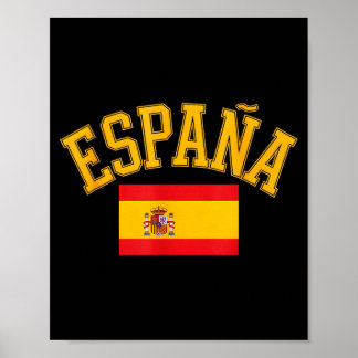 Póster Funny spain flag saying españa country love Funny 