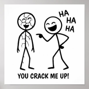 Póster Funny Stickman