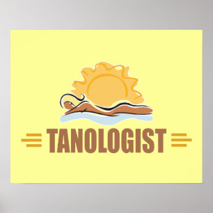 Póster Funny Sun Tanning
