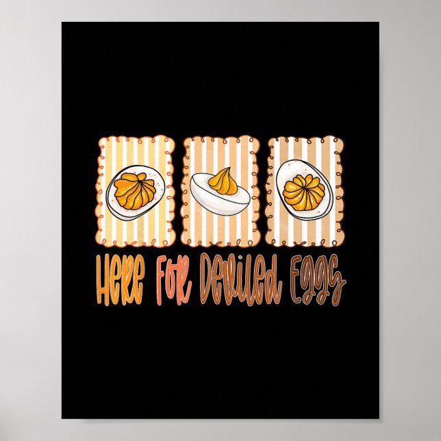 Póster Funny Thanksgiving Dinner You Know Why I'm Here De (Frente)