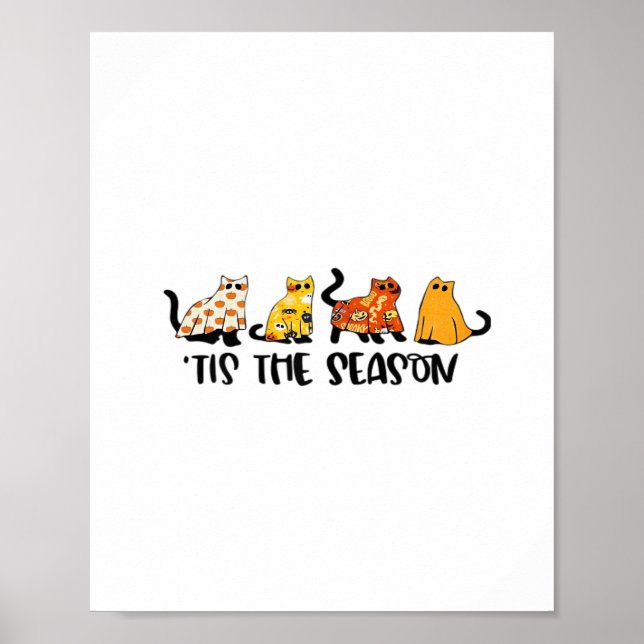 Póster Funny Tis The Season Spooky Halloween Costume (Frente)