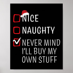 Póster Funny traviesa Navidades de Niza Familia Pajama Ho