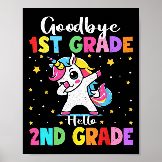 Póster Funny Unicorn Good  (Frente)