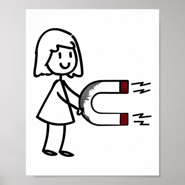 Póster Funny Valentine’s Day Couple Matching For Men Wome (Frente)