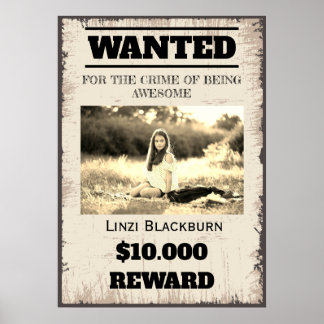 Póster Funny Wanted
