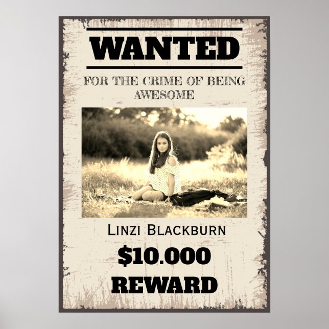 Póster Funny Wanted (Frente)