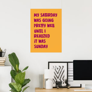 Póster Funny Weekend