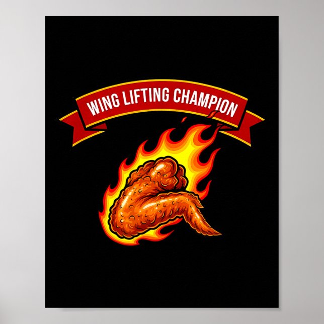 Póster Funny Wing Lifting Chamon  (Frente)