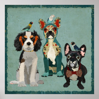 Póster FUR & FEATHERS Art