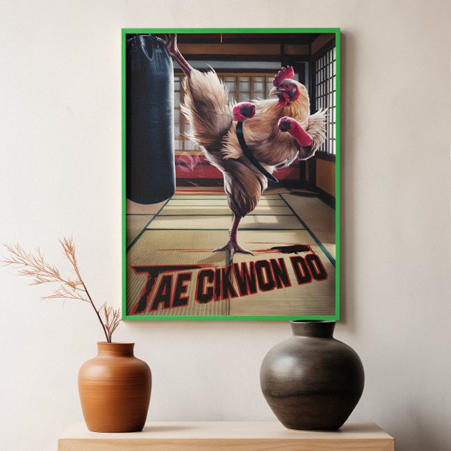 Póster Furia de la pluviosidad: el pollo golpeando la bol (Subido por el creador)