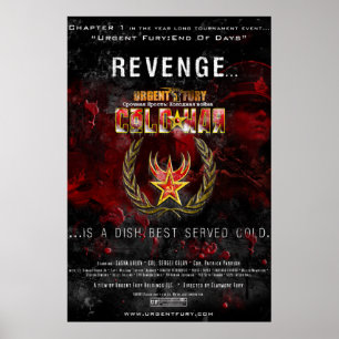 Póster Furia urgente Guerra Fría Poster colosal