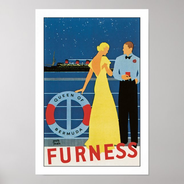 Póster Furness ~ Reina de las Bermudas (Frente)