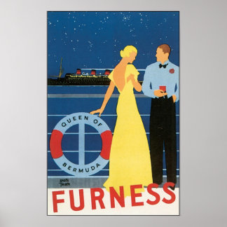 Póster Furness Reina de las Bermudas