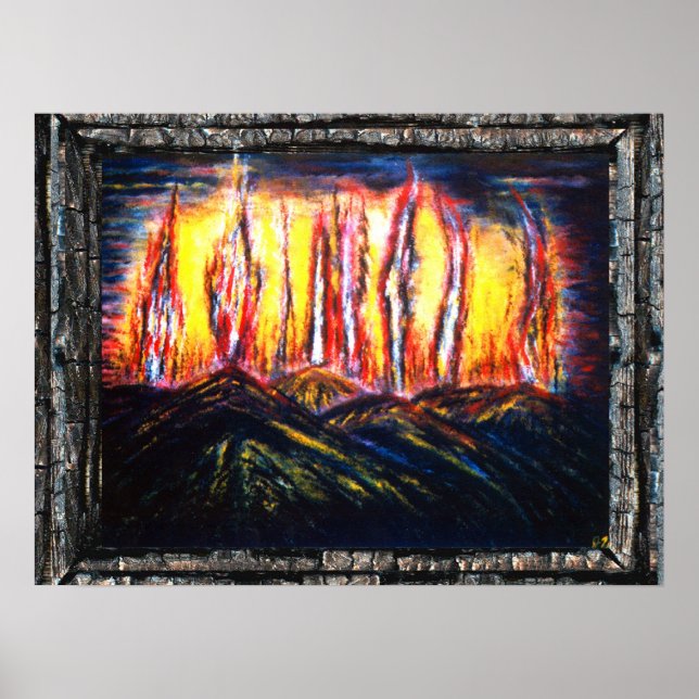 Póster Fury Fires (Frente)