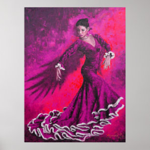 Póster Fuschia Phoenix