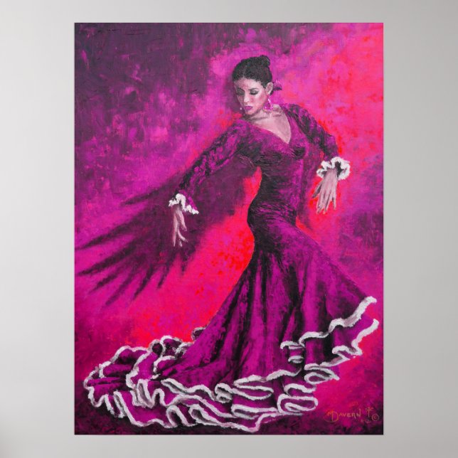 Póster Fuschia Phoenix (Frente)
