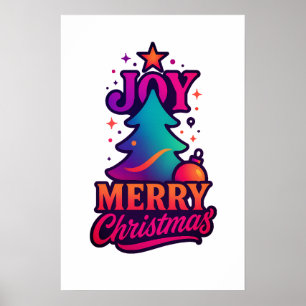 Póster Fusión de Navidades radiantes