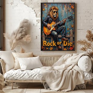 Póster Fusión de otoño: el himno de los leones