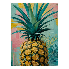 Póster Fusión de piña