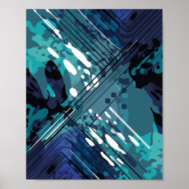 Póster Fusión geométrica oceánica