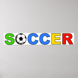 Póster fútbol