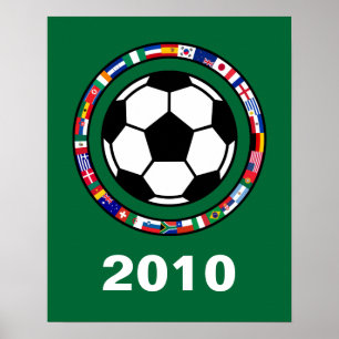Póster Fútbol 2010