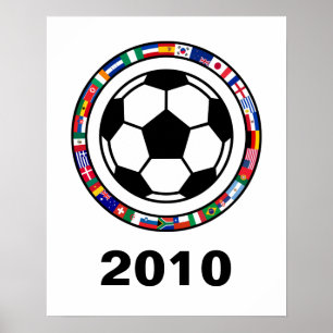 Póster Fútbol 2010