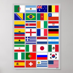 Póster Fútbol 2014