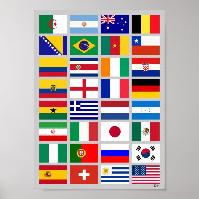 Póster Fútbol 2014 (Frente)