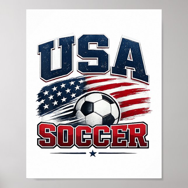 Póster Fútbol 2026 EE. UU. (Frente)