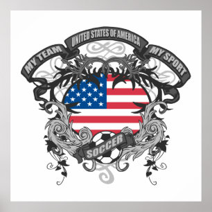 Póster Fútbol América