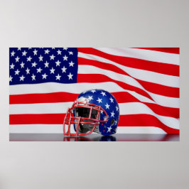 Póster Fútbol americano