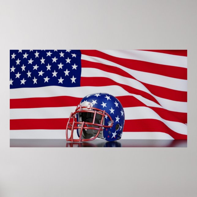 Póster Fútbol americano (Frente)