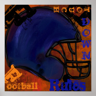 PÓSTER FÚTBOL AMERICANO