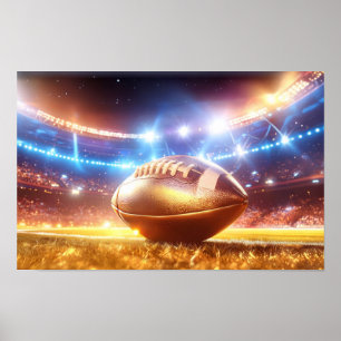 Póster Fútbol americano