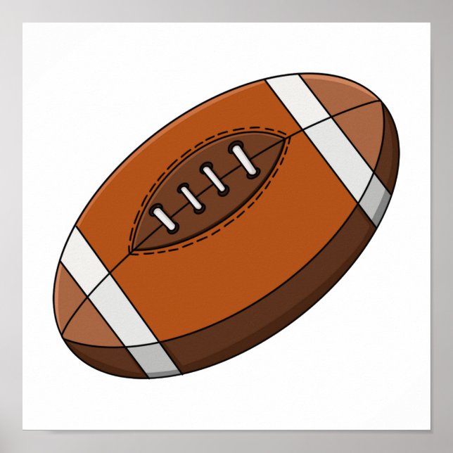 Póster Fútbol americano (Frente)