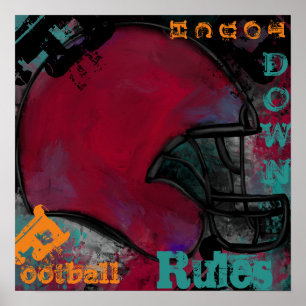 PÓSTER FÚTBOL AMERICANO